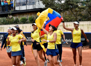 Team Colombia Celebration