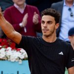 Masters 1000 de Madrid: Francisco Cerúndolo con excelente tenis elimina al alemán Alexander Zverev