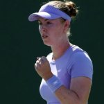 WTA 1000 Indian Wells: Talia Gibson avanza a cuartos eliminando a Jasmine Paolini