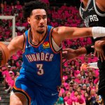 NBA: Oklahoma fue de menor a mayor y ganó en San Antonio