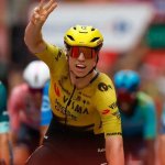 Vuelta a España: Matthew Brennan se erige en el rey del sprint tras firmar el triplete en Lorca