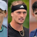 Ranking ATP: Sinner, Zverev y Alcaraz mantienen sus diferencias antes de la gira asiática