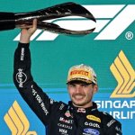 F1: Max Verstappen logra su primera victoria en la carrera larga del GP de Singapur